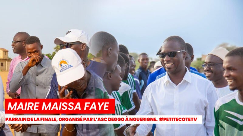 Nguerigne : Une finale de football vibrante sous le signe de l’unité et de l’espoir pour la jeunesse – Maire Maissa FAYE : Parrain de la finale…